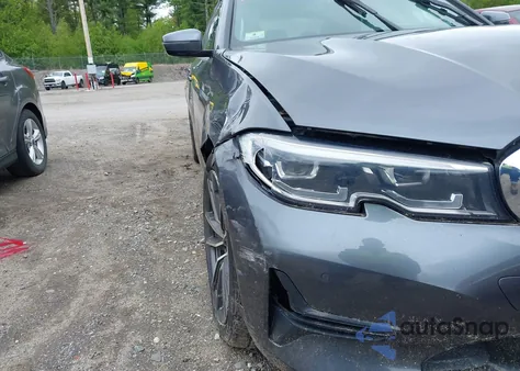 2021 BMW 330I xDrive из США, поврежденный, VIN 3MW5R7J01M8B94131